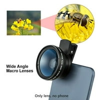 Super širokog ugao 0. i makro objektiv za iPhone kameru univerzalni komplet G7A8