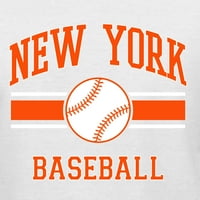 Wild Bobby Grad New York Baseball Fantasy Fan Sports Muška majica, Bijela, mala