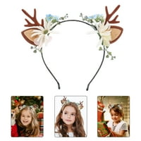 Božićni antler band za kosu cvjetne kose modne glave za glavu za glavu za djevojke za djevojčice djeca
