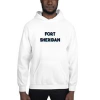 Nedefinirani pokloni l tri boje Fort Sheridan dukserica sa pulover