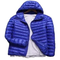 Paille muški vodootporni lagani kaput Zip zimska odjeća Čvrsta boja puffer jakna jakna kraljevska plava