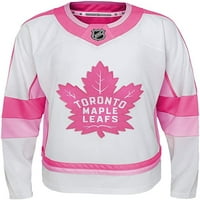 Connor McDavid Edmonton Oilers Youth Girls Pink Modni Jersey