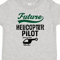 Inktastični Budući helikopter pilot poklon mališani dječak ili majica toddler djevojka