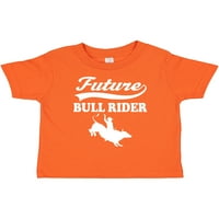 Inktastični Budući Bull Rider Rodeo Vožnja poklona Toddler Boy Girl Majica
