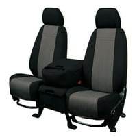 Caltrend Front Neosupreme Seat Seats za 2007- Nissan Sentra - NS375-03NN Umetci na ugalj sa crnom oblogom