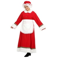 Gospođa Claus kostim za odrasle seksi santa outfit božićna haljina -2xl