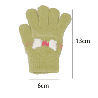 Dječje slatke kitty tople rukavice zimske pletene rukavice