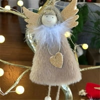 Giligiliso Božićni ukrasi Angel Girl Love Privjesak Creative Ornament Tree Privjesak Božić na prodaju