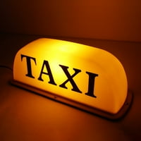 Fugied 12V taksi krovna svjetla Univerzalni dugi život vodootporni magnetski užari taksi kabine Potpiši