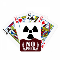 Opasni Checal Toxic zračenje uzorak PEEK poker igračke kartice Privatna igra
