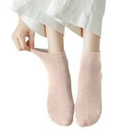 Čarape za ženske čarape za tople čarape lagane pamučne čarape nema šanki Žene
