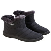 Audeban ženski čizme za snijeg plišane tople čizme gležnja Vodootporni komforan klizanje na vanjskim zimskim cipelama plus veličine