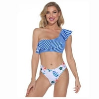Binmer ženski prommer kupaći kostim dvodijelni bikini seksi sažeti kupaći kostim