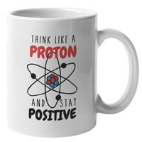Mislite kao proton i ostanite pozitivna šolja za kafu i čaj za hemičare