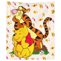 Fraigo deke Cartoon Winnie The Pooh uzorak bacaje ćebe za kauč posteljinu za plišanje ugodno antistatičko