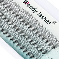 Pojedinačne trepave korijenske trepavice D Curl Eyelash produžetak 10D meka lagana profesionalna šminka ručno rađena individualni trepavi klastera