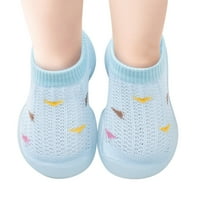 Toddler prve šetačke čarape cipele dječake Djevojke prozračne mrežice Podni predrašuju bez klizanja cipela