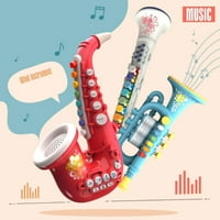 Esaierr Toddler Kids Saxophone Music Toys 3+ godina Muzički prosvjetljenje klarineta igračke dječake