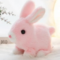 Bunny igračke Edukativne interaktivne igračke zečeve mogu hodati i razgovarati, uskršnja plišana punjena zec igračka