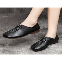 Sanviglor Womens Loafers Udobne stanovi Slip na casual cipelama hodanje lagano-otporno na klizanje vodootporne