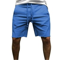Hodadles Muški casual kratke hlače - Ležerne prilike, plava veličina XXL