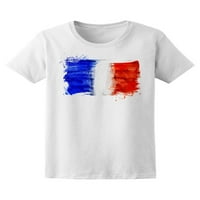 Grunge France France Watercolor majica Muškarci -Mage by Shutterstock, muški XX-Large