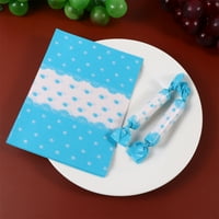 Šećerni papir plava čipka za pakiranje šećera Papir za pakiranje papira Nougat Candy Bički papir Cikolfanski DIY ručno izrađeni papirni materijal