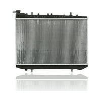 Radijator - Pacific Best Inc. Fit za 91- Infiniti G Automatski mjenjač L 2.0L - Plastični spremnik Aluminijski jezgro, 1 red
