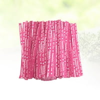 Kravata ružičasti pečenje kravata kraft papir zatvarača veze sa sakrajnim pakiranjem vrpce poklon zamotavanje