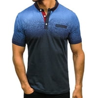 Pimfylm polo majice za muškarce muške polo majice performanse vlage Wicking muška golf majica casual suho fit dugo plava