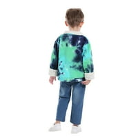 Baby Boy odjeća Vjetrootporna kravata Dye Denim Warm Wear Casual Comfort Baby Girl Wimse odjeća