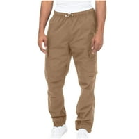 Teretne hlače Muškarci Solid Ležerne prilike višestruki džepovi Vanjske fitness hlače Tergo hlače Pantalone