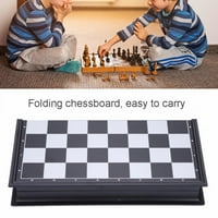 TEBRU plastični šahovski set, šahovski šahovski set, u šahovskom setu Preklopive magnetske šahovske