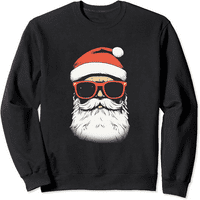 Santa Claus Nošenje sunčanih naočala Božićne Xmas dukserice Ženska košulja