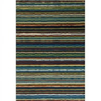 Art Carpet Ft. Zbirka morske luke Waly Stripe tkani prostirki, više boja