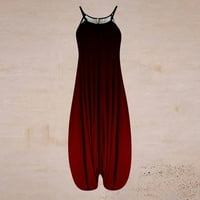 Capri pantalone za žene modni trkački trkački špageti zapetljive vintage paisley ukupnog kombinezona