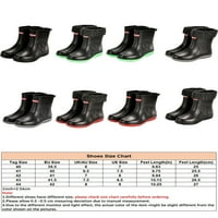 Rotosw Muške kišne čizme otporne na klizanje, otporne na gumenu cipele Vodootporne vrtne cipele Povucite