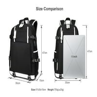 BZDAISY multi-džepni ruksak sa USB punjenjem i 15 '' prijenosom prijenosnog računala - Haikyuu