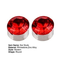 Par željeza ušiju jakim magnetskim zdravljem probušene okrugle magnetske željezne ušne minđuše poklon