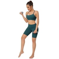 Ženski sportski grudnjak ženski joga snimka bez rukava na kaznenim spremnikom vrh tankog fit prozračnog