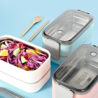 Prijenosni nehrđajući čelik PP ručak bo svježi čuvajte spremnik za pohranu piknik Bento mikrovalne pećnice