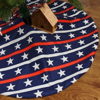Dan nezavisnosti Pokloni Desktop ukras Američki ukrasi Božićna suknja Dvostruki dekor