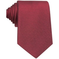 Bar III Muška svila mršav kravata Crvena o S