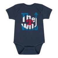 BRAVADO - The Who - Logo Bullseye - Dojenčad za bebe Jedan komad