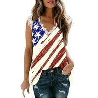 Američkim zastavama Torpe od 4. jula Patriotska majica SAD Zvijezde Stripes Grafički dan neovisnosti