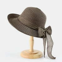 Miyuaadkai šešir Ženski odmor za sunčanje Letnje šešir na plaži sunce bejzbol kape pribor kava