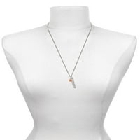 Delight nakit silvertone mini prozirna narančasta šapa Silvertone uživo u životu koji ste zamislili