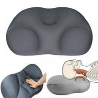 Kondurovski jastuk sa mikro zračnim kuglicama za podršku vrat -ergonomski grvoborni jastuk za bol u vratu - za bočni pragovi, leđa i trbuh pragovi, pratnjama za pranje putnika za pranje glave od glave