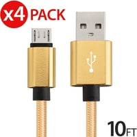 Micro USB kabl punjač za Android, FreedoMTech 10ft USB do mikro USB kablske kabelske kabele velike brzine