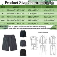 Muški kratke hlače Ležerne prilike Slim Fit Muške Ljetne hlače u boji džepovi Izvodni labavi povremeni